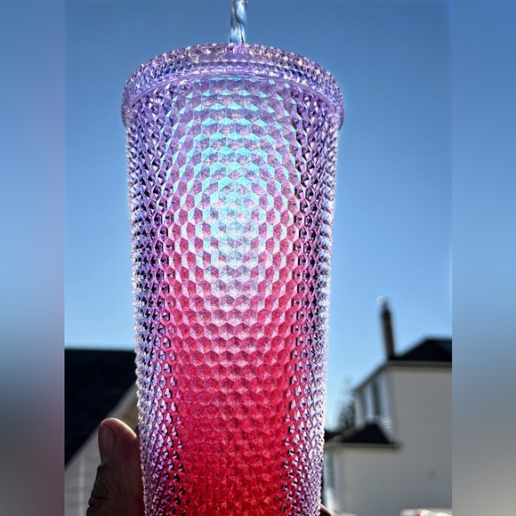 Starbucks Inspired 24oz Sakura Pink Glitter Studded Tumbler - Picture 9 of 10